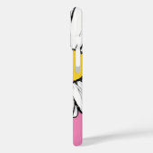 デイジーの花パーソナライズされた名 Case-Mate iPhoneケース (裏面 / 左)