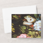 デイジーの花マグ オールインワン招待状 (裏面)