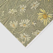 デイジーの花ヴィンテージephemeraパターン 薄葉紙 (詳細)