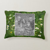 デイジーの花畑に写真を追加 アクセントクッション (裏面)