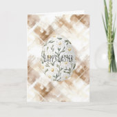 デイジーの花 イースターエッグ カード (正面)