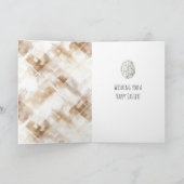 デイジーの花 イースターエッグ カード (内部)