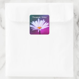 デイジーの花 スクエアシール