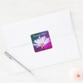 デイジーの花 スクエアシール (封筒)