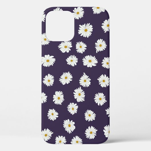 デイジーの花：小さく、シームレスなパターン。 Case-Mate iPhoneケース (裏面)