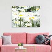 デイジーの花 装飾的なアート キャンバス 写真 (インサイチュ (リビング))