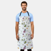 デイジーの花 2 エプロン (着用した状態)