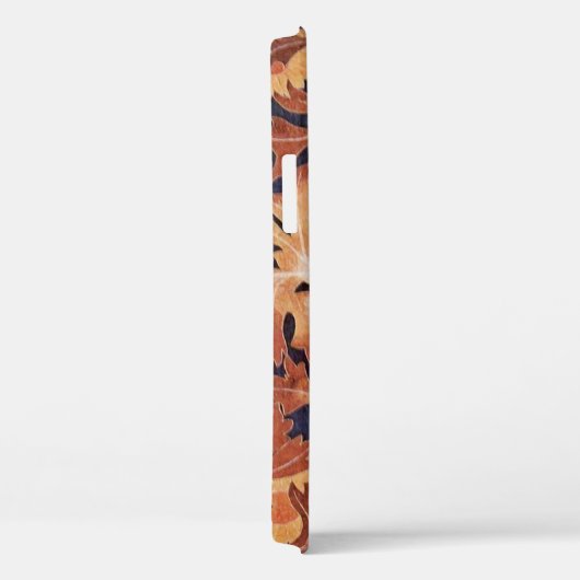 デイジーの茶色フローラ黄宝石モノグラム花 Case-Mate iPhoneケース (裏面 / 右)