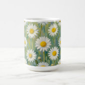 デイジーの草原 印象派の花柄 コーヒーマグカップ (中央)