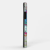 デイジーの虹のショッキングピンクの水の青のカラフル Case-Mate iPhoneケース (裏面/右)