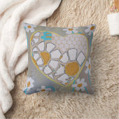 デイジーの装飾用クッション クッション (ブランケット)