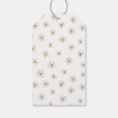 デイジーの赤ちゃんシャワーの好意 ギフトタグ (裏面)