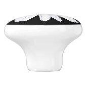 デイジーの陶磁器のノブ セラミックノブ (側面)