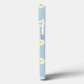 デイジーの青の図解パタ淡い色のーン Case-Mate iPhoneケース (裏面 / 左)