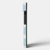 デイジーの青の図解パタ淡い色のーン Case-Mate iPhoneケース (裏面 / 左)