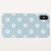 デイジーの青の図解パタ淡い色のーン Case-Mate iPhoneケース (裏面(横))