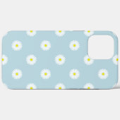 デイジーの青の図解パタ淡い色のーン Case-Mate iPhoneケース (裏面 (横))