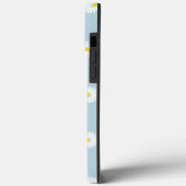 デイジーの青の図解パタ淡い色のーン Case-Mate iPhoneケース (裏面 / 左)