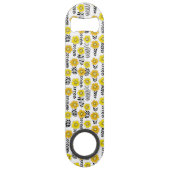 デイジーの黄色と黒 スピード栓抜き (裏面)