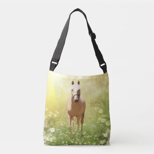 デイジーのPalominoの馬 クロスボディバッグ (正面)