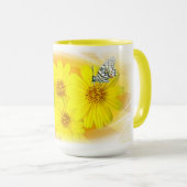 デイジーのRefelctedのマグ マグカップ (正面右)