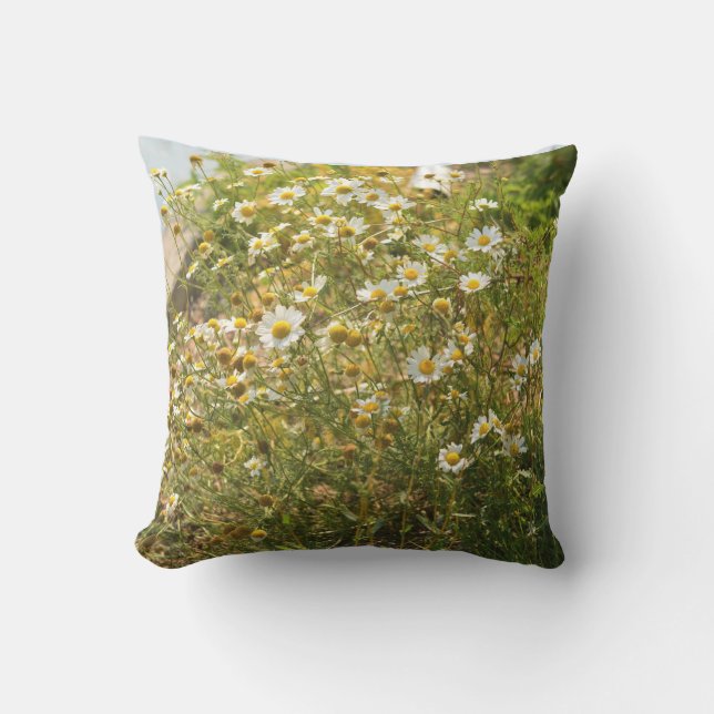 デイジーのthrowpillow アウトドアクッション (正面)