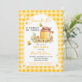 デイジーはすぐに3ベビーシャワーの家族になる 招待状 (スタンド正面)