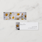 デイジーは富みます[細い] スキニー名刺 (正面/裏面)