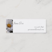 デイジーは富みます[細い] スキニー名刺 (裏面)