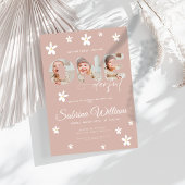 デイジーは彼女はOnederful 1st誕生日の写真ではない 招待状