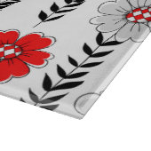 デイジーは赤と黒 カッティングボード (角)