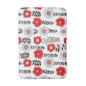 デイジーは赤と黒 バスマット (正面縦)