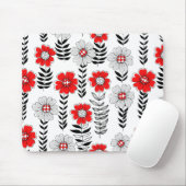 デイジーは赤と黒 マウスパッド (マウス)