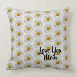 デイジーは、"お母さん"の母の日の装飾用クッション愛します クッション