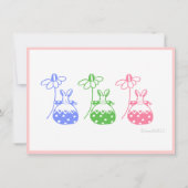 デイジーへの招待 招待状 (裏面)