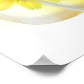 デイジーを反映 – ファインアートポスター ポスター (角)