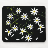 デイジーを摘む。彼は私を愛しているマウスパッド マウスパッド (正面)