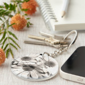 デイジーアクリルキーチェーン キーホルダー (正面右)