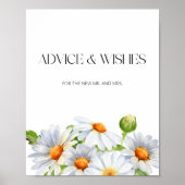 デイジーアドバイスと新婚への願い ポスター (正面)