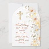 デイジーアーチファースト招待状 招待状 (正面)