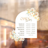 デイジーアーチ開放時間ウィンドウの固定 ウィンドウサイン (シート2)