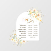 デイジーアーチ開放時間ウィンドウの固定 ウィンドウサイン (シート)