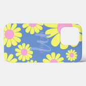 デイジーイエローブルー Case-Mate iPhoneケース (裏面 (横))