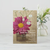 デイジーイン薬屋ボトルバーラップリハーサルディナー 招待状 (スタンド正面)