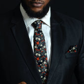 デイジーウィリアムインスパイアモリスフローラメンズ ネクタイ