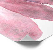 デイジーエレガントへようこそ – ベビーシャワーパーティー ポスター (角)