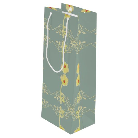 デイジーオングレーすべての行事ワインバッグ ワインギフトバッグ (裏面アングル)