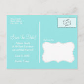 デイジーオンセレステ迷彩柄;カモフラージュ 案内ポストカード (裏面)