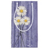 デイジーオンパープルウッド スモールペーパーバッグ (正面)