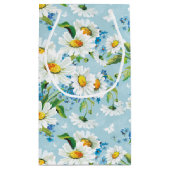 デイジーオンブルー抱き枕 スモールペーパーバッグ (裏面)